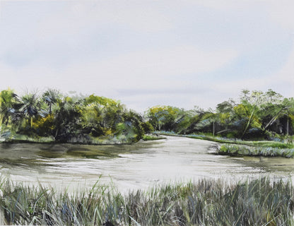 Kiawah Lagoon No. 1 - 11 x 14”